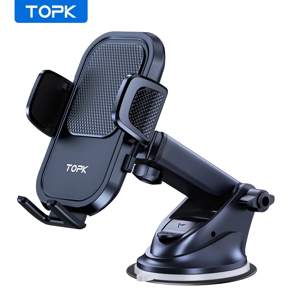 Mobile Tech Accessories - حامل هاتف السيارة TOPK لهاتف IPhone