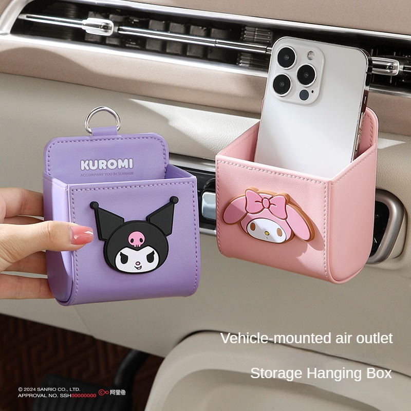 صندوق تخزين لفتحة تكييف السيار - مراجعة Kawaii Tech Accessories وسعره